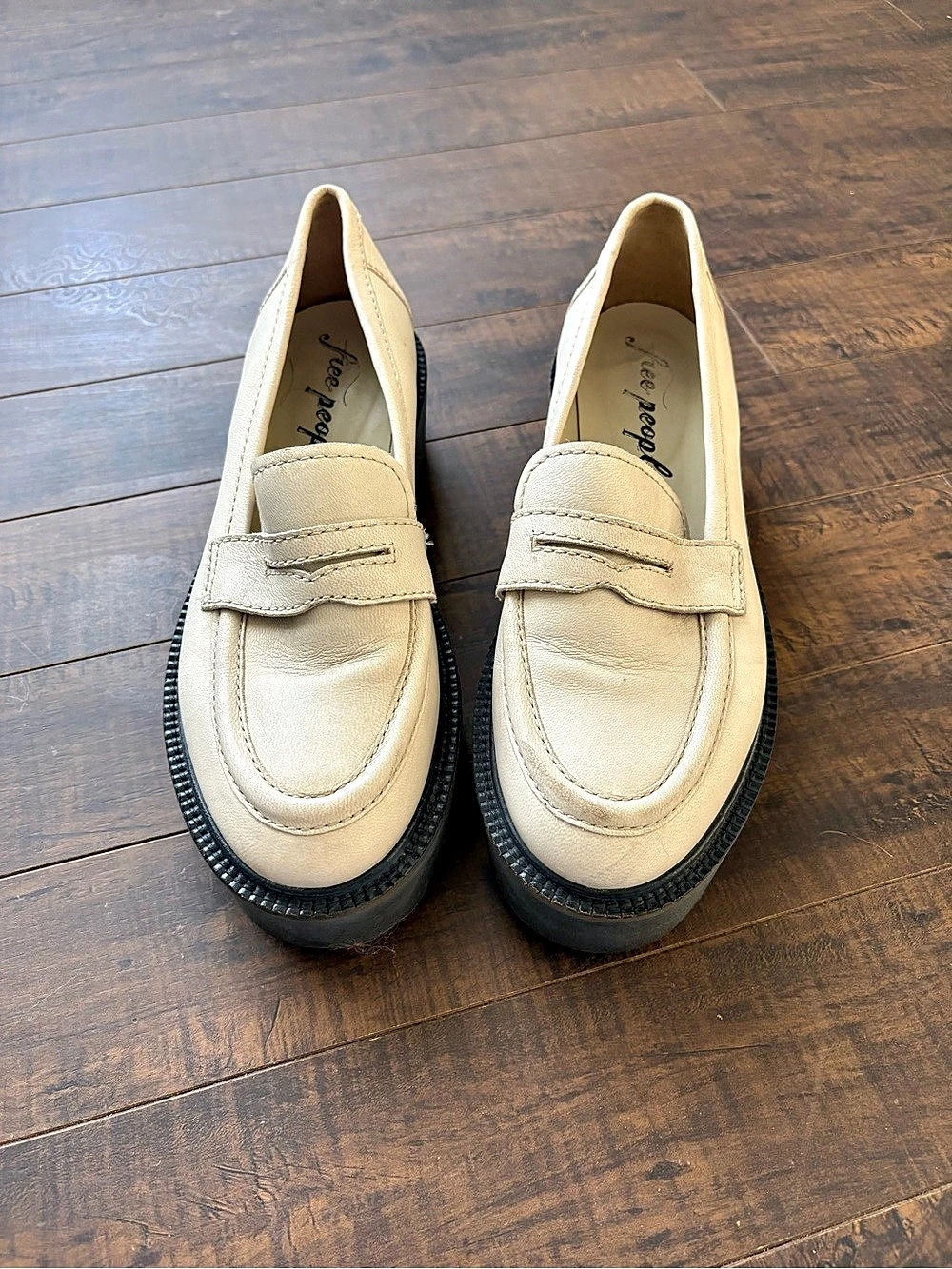 Free People Lyra Lug Sole loafers